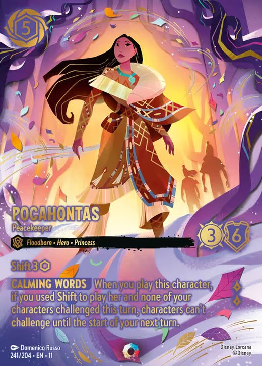 Pocahontas — Peacekeeper, Iconic